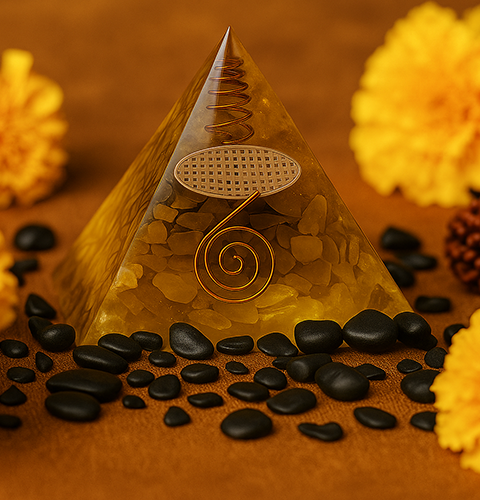 Reiki Crystal Pyramid